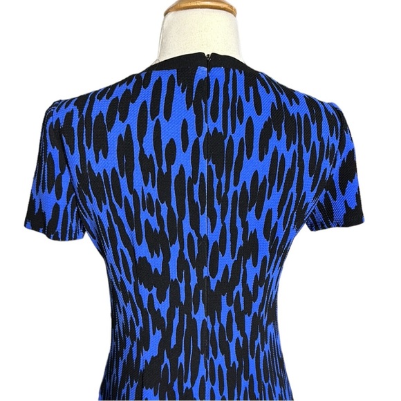 LONDON TIMES Form Fitting Dress Short Sleeve Flounce Dress, 4P - Picture 8 of 15